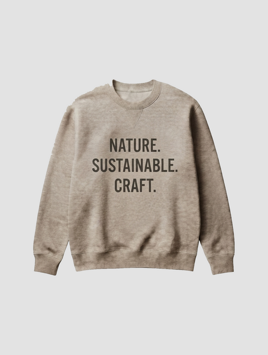 Mindful Craft Heather Crewneck