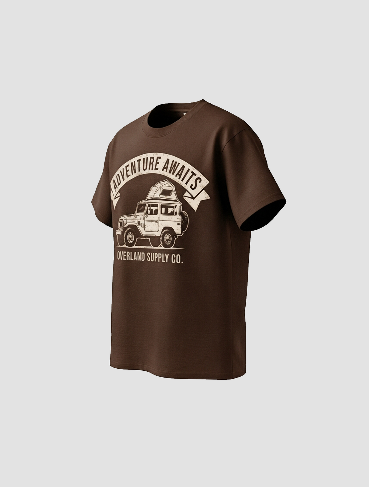 The Outdoor Expedition Black Crewneck