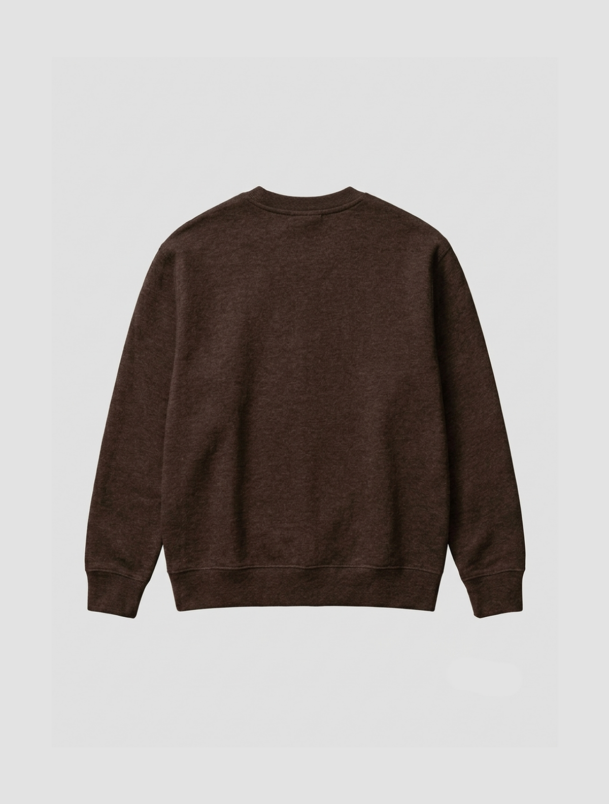 Topographic Compass Brown Sweatshirt