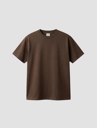 Classic Everyday Brown Crewneck T-Shirt