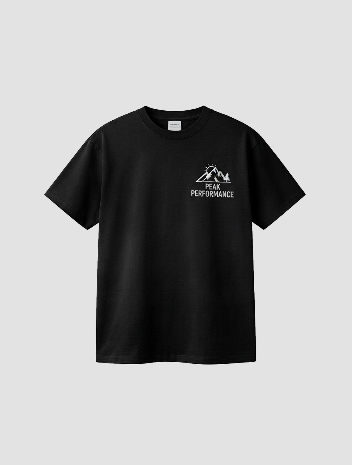 Minimalist Mountain Adventure Dark Tshirt
