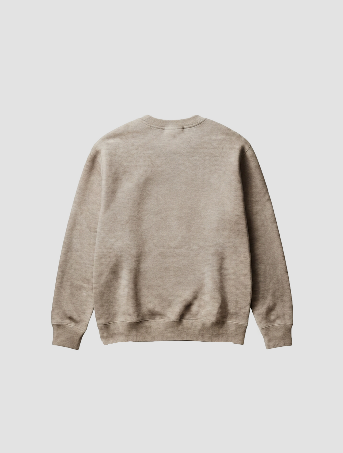 Topographic Compass Brown Sweatshirt