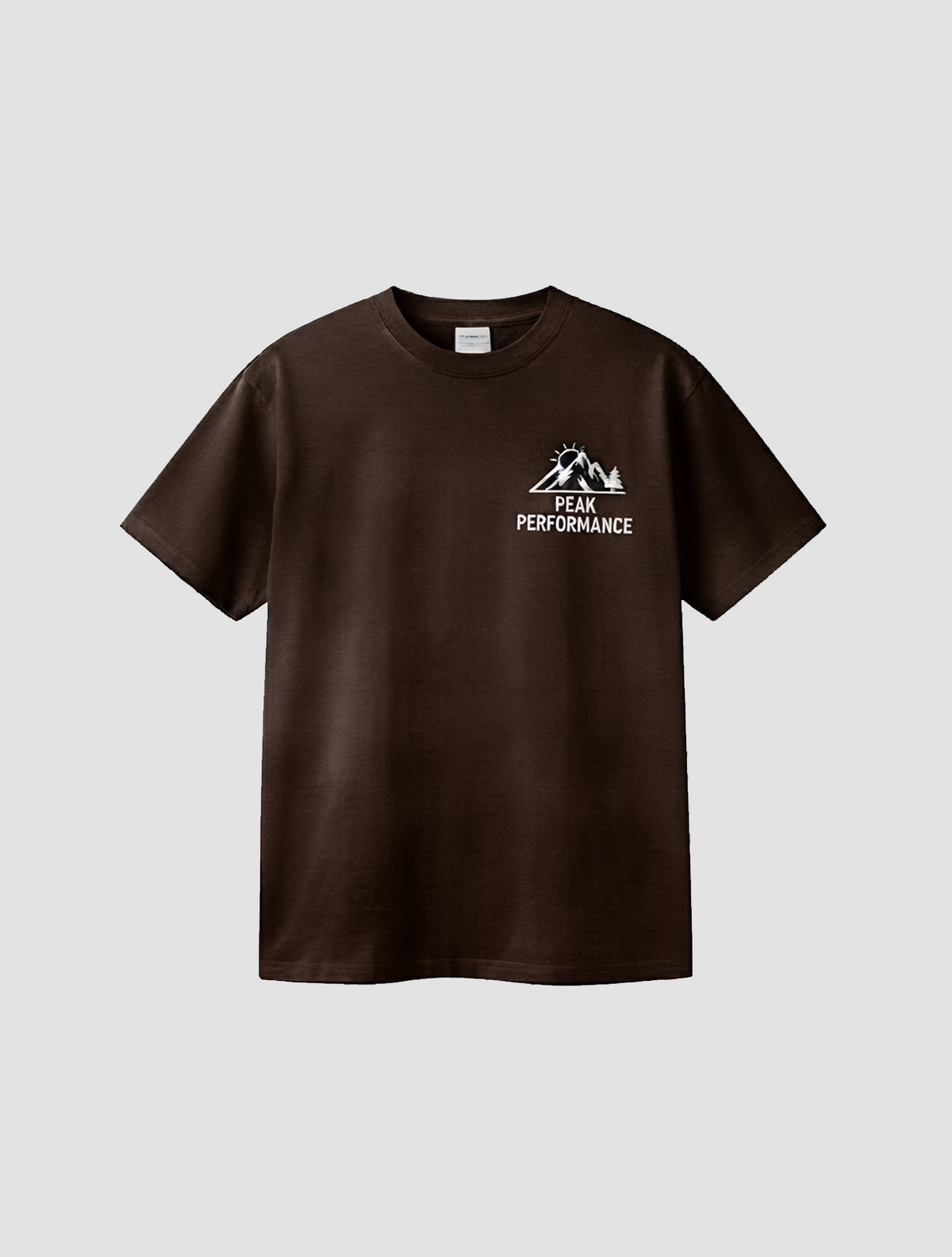 Minimalist Mountain Adventure Dark Tshirt
