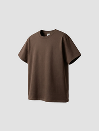 Classic Everyday Brown Crewneck T-Shirt