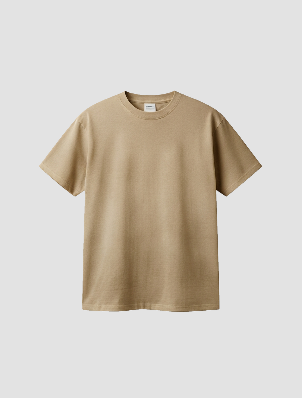 Classic Everyday Brown Crewneck T-Shirt