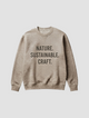 Mindful Craft Heather Crewneck
