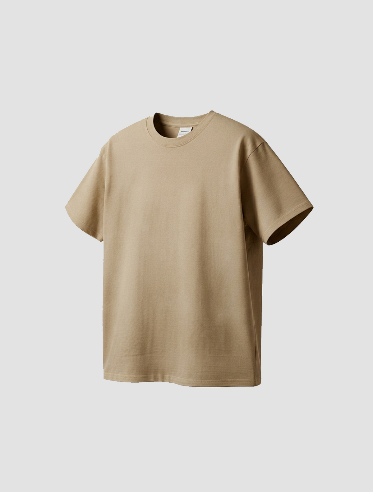 Classic Everyday Brown Crewneck T-Shirt