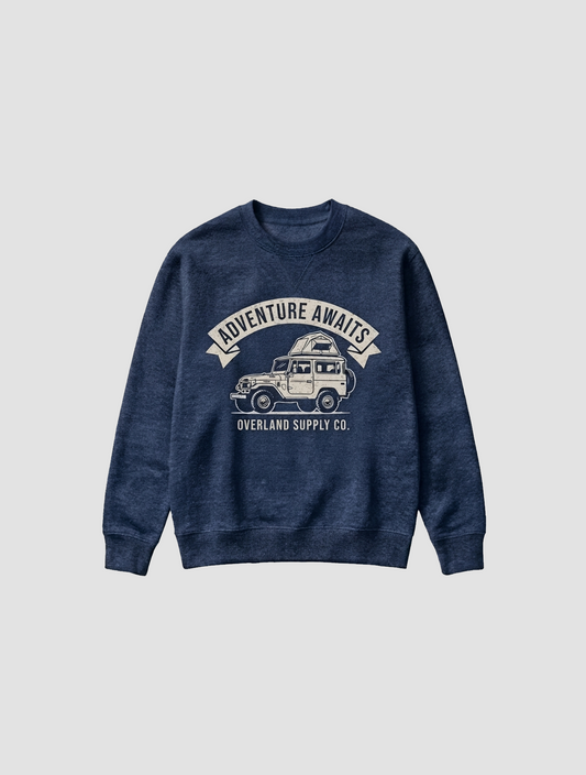 The Retro Camper Van Graphic Pullover