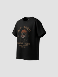 Retro Biker Girl Typology Graphic Tee