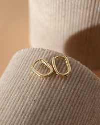 Paperclip Hoop Earrings - Devmax3 - Blackpink - 599000.0 - Hi!
