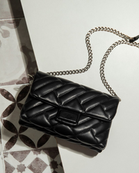 Quilted Chain Handle Crossbody Bag - Devmax3 - Blackpink - 649000.0 - Hi!